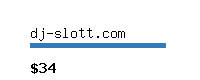 dj-slott.com Website value calculator