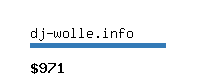 dj-wolle.info Website value calculator