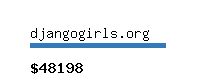 djangogirls.org Website value calculator