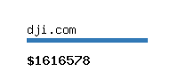 dji.com Website value calculator