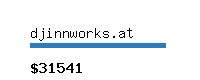 djinnworks.at Website value calculator