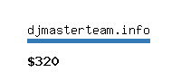 djmasterteam.info Website value calculator