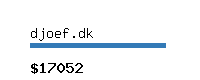 djoef.dk Website value calculator