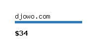 djowo.com Website value calculator