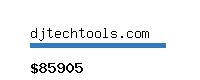 djtechtools.com Website value calculator