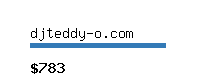 djteddy-o.com Website value calculator