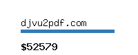 djvu2pdf.com Website value calculator