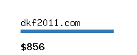 dkf2011.com Website value calculator