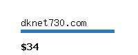 dknet730.com Website value calculator