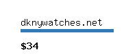 dknywatches.net Website value calculator