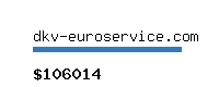 dkv-euroservice.com Website value calculator