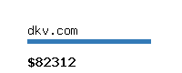 dkv.com Website value calculator