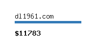 dl1961.com Website value calculator