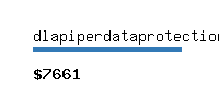 dlapiperdataprotection.com Website value calculator