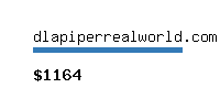 dlapiperrealworld.com Website value calculator