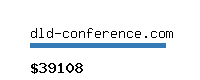 dld-conference.com Website value calculator