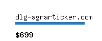 dlg-agrarticker.com Website value calculator