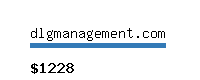 dlgmanagement.com Website value calculator