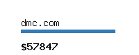 dmc.com Website value calculator