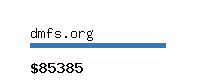 dmfs.org Website value calculator