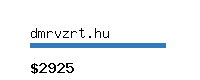 dmrvzrt.hu Website value calculator