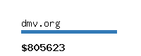 dmv.org Website value calculator