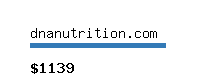 dnanutrition.com Website value calculator