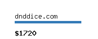 dnddice.com Website value calculator