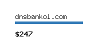 dnsbankoi.com Website value calculator