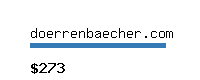 doerrenbaecher.com Website value calculator