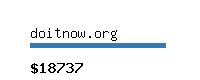 doitnow.org Website value calculator