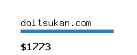 doitsukan.com Website value calculator