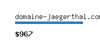 domaine-jaegerthal.com Website value calculator