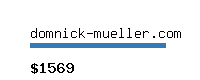 domnick-mueller.com Website value calculator