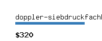 doppler-siebdruckfachhandel.com Website value calculator