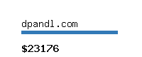 dpandl.com Website value calculator