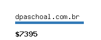 dpaschoal.com.br Website value calculator