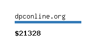 dpconline.org Website value calculator