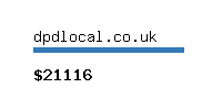 dpdlocal.co.uk Website value calculator