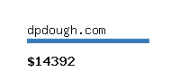 dpdough.com Website value calculator