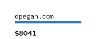 dpegan.com Website value calculator