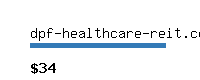 dpf-healthcare-reit.com Website value calculator