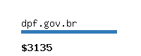 dpf.gov.br Website value calculator