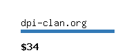 dpi-clan.org Website value calculator