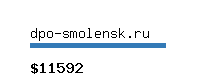 dpo-smolensk.ru Website value calculator