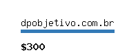 dpobjetivo.com.br Website value calculator