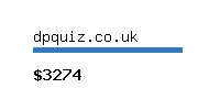 dpquiz.co.uk Website value calculator