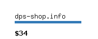 dps-shop.info Website value calculator