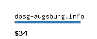 dpsg-augsburg.info Website value calculator