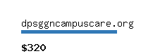 dpsggncampuscare.org Website value calculator